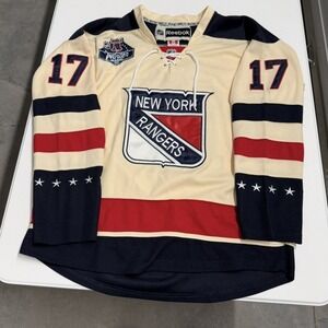 Reebok New York Rangers 2012 Winter Classic Dubinsky 17 Jersey Size 52 CCM